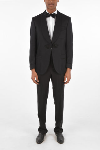 Pantalone Straight Leg in Lana vergine