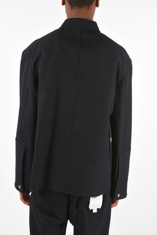 hidden closure utility fatigue jacket