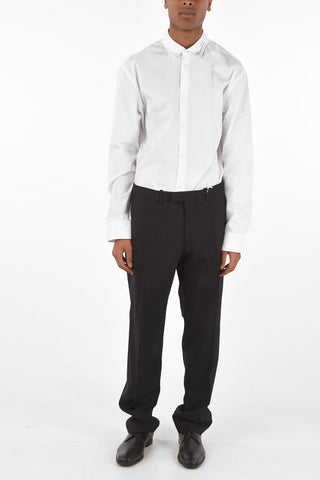 virgin wool Pants with Pleat