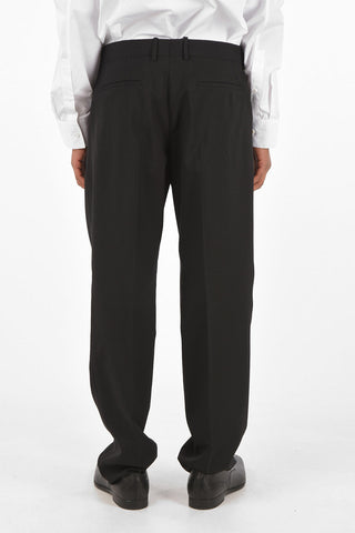 virgin wool Pants with Pleat