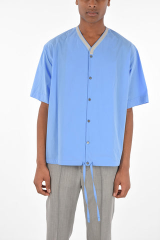 Kimono Shirt with Drawstring
