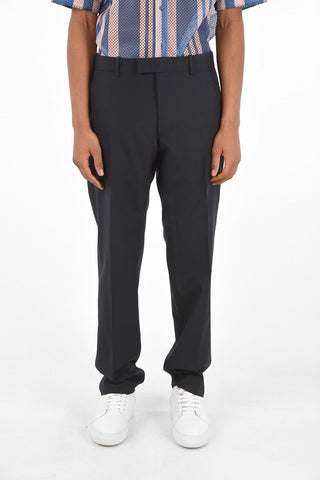 Virgin Wool High Waist Pants