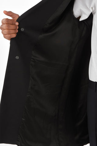 virgin wool 2-button SAXA Overcoat