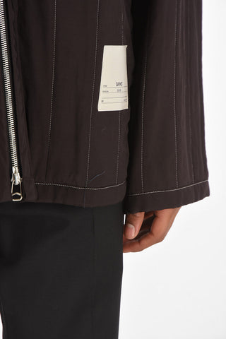 Giubbotto Trapuntato con Chiusura Zip