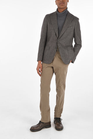 CC COLLECTION Wool and Cashmere Striped REWARD Blazer