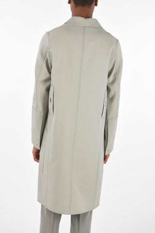 snap buttons chesterfield coat