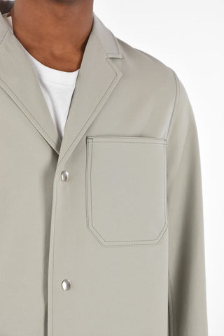 snap buttons chesterfield coat