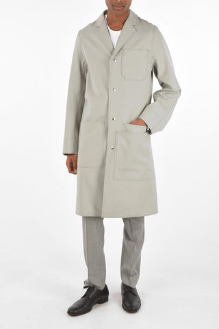 snap buttons chesterfield coat