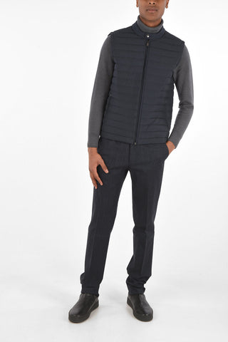 ID Quilted Vest with Front Zip