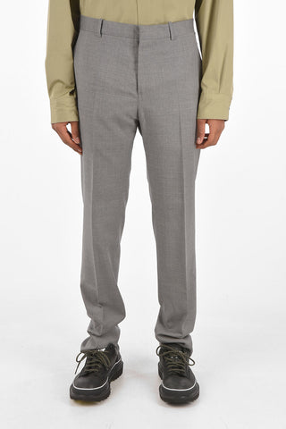 virgin wool CESAR SUIT High Waist Pants