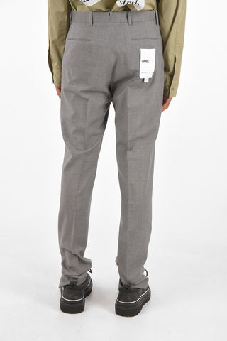 virgin wool CESAR SUIT High Waist Pants