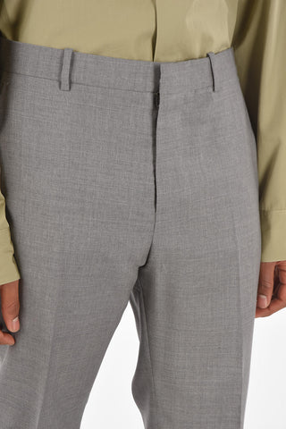 virgin wool CESAR SUIT High Waist Pants