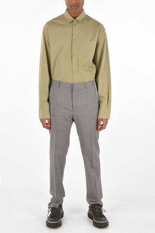 virgin wool CESAR SUIT High Waist Pants