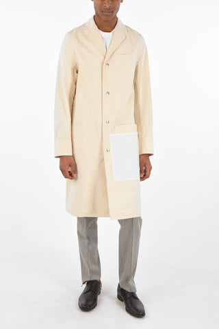chesterfield coat with snap button