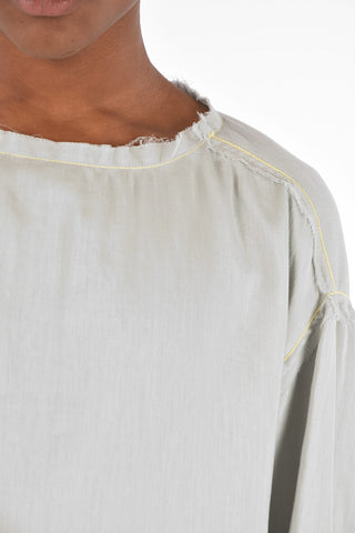 Long Sleeve T-shirt with Maxi Print on the Back