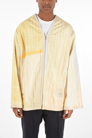 silk quilted jacket