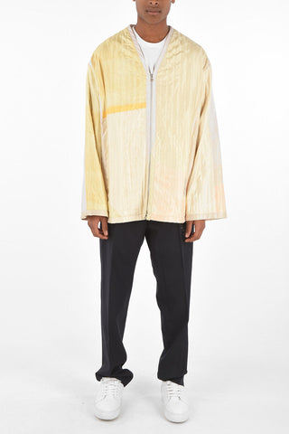 silk quilted jacket
