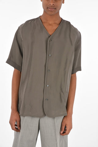 Camicia Kimono Satinata