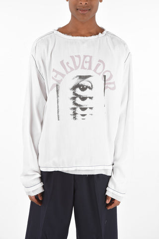 printed long sleeve t-shirt