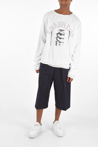 printed long sleeve t-shirt