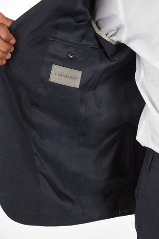 Virgin Wool Checked ACADEMY Suit