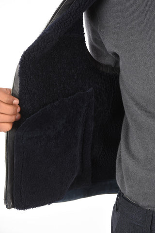 Shearling Hoodie Gilet