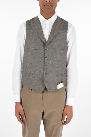 Virgin Wool Tartan ACADEMY Vest