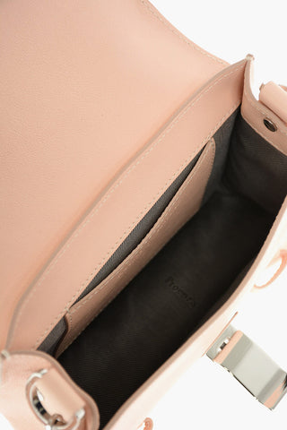 Textured Leather Shoulder Bag