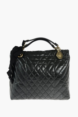 Quilted Leather HAPPY Handbag