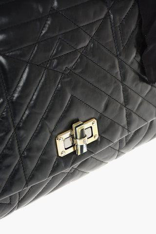 Quilted Leather HAPPY Handbag