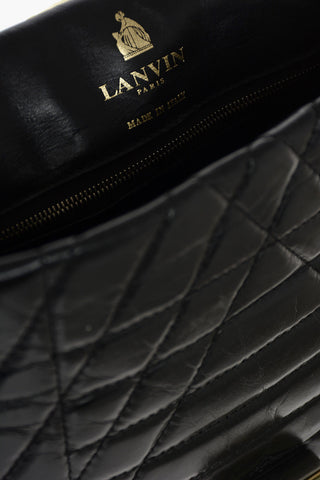 Quilted Leather HAPPY Handbag