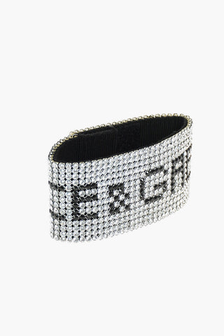 Bracciale in Swarovsky con Chiusura in Velcro