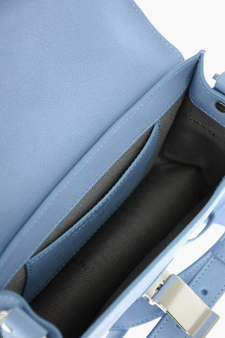 Textured Leather Shoulder Bag