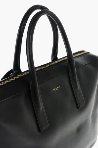 Textured Leather MUSEUM Business Bag with Shoulder Strap
