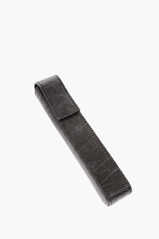 leather pocket pen holder