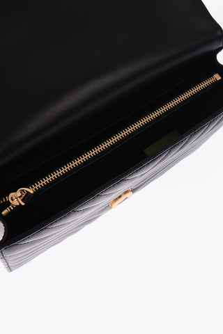 leather quilted LOVE CLASSIC ICON crossbody bag