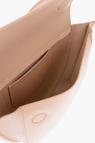 leather HORTENSIA handbag with removable shoulder strap