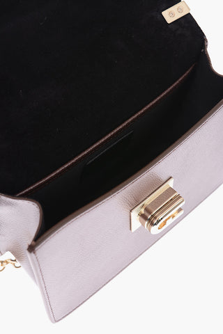 textured leather crossbody bag