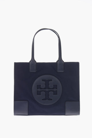 fabric ELLA Tote bag with leather trimmings
