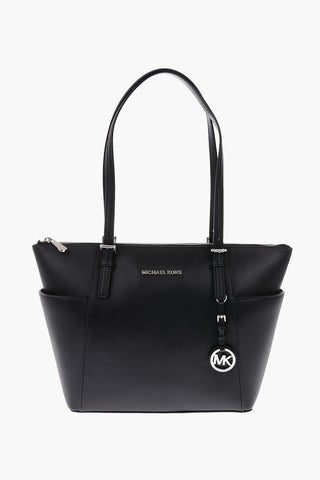 MICHAEL textured leather JET SET ITEM Tote bag