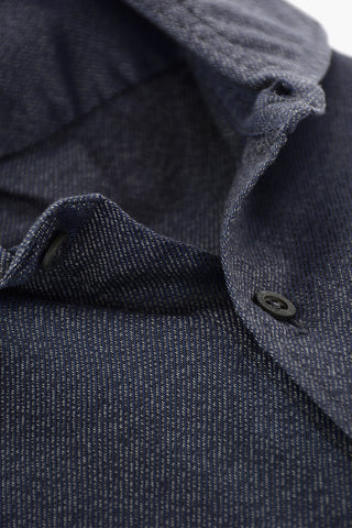 ID Twil Cotton Shirt with Embroidered Logo