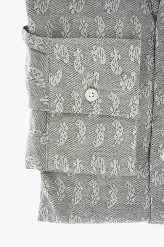 CC COLLECTION Camicia in Cotone con Fantasia Astratta