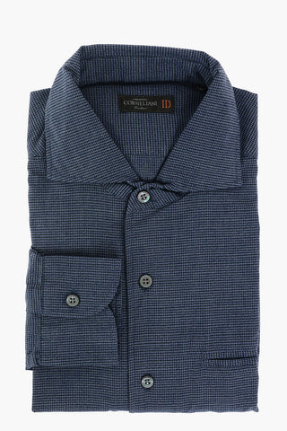 ID Houndstooth Cotton Shirt
