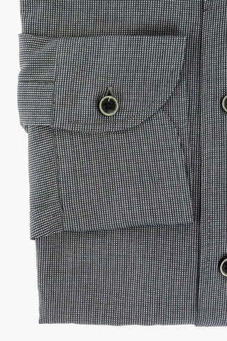 ID Hopsack Cotton Shirt with Breast-pocket