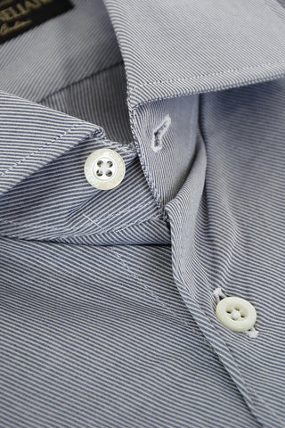 Standard Collar Twill Cotton Shirt