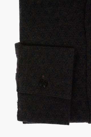 CC COLLECTION Geometric Patterned Cotton Shirt