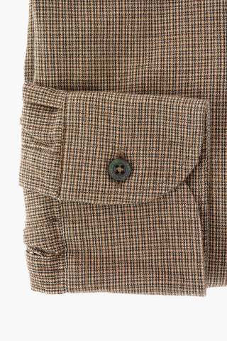 ID Camicia Tattersall in Cotone con Collo Button Down