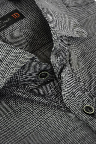 ID Glenurquhart Cotton Shirt with Shaded Edges