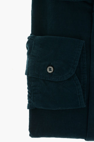 ID Corduroy Shirt with Embroidered Logo