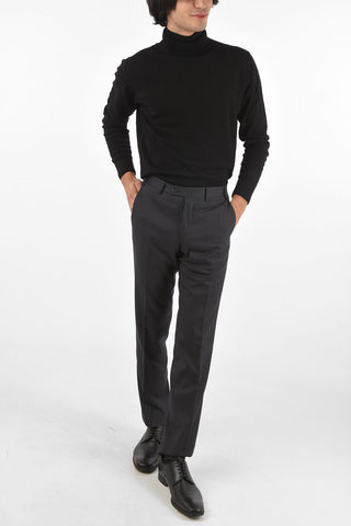 Pantaloni LEADER in Lana Vergine Extrafine